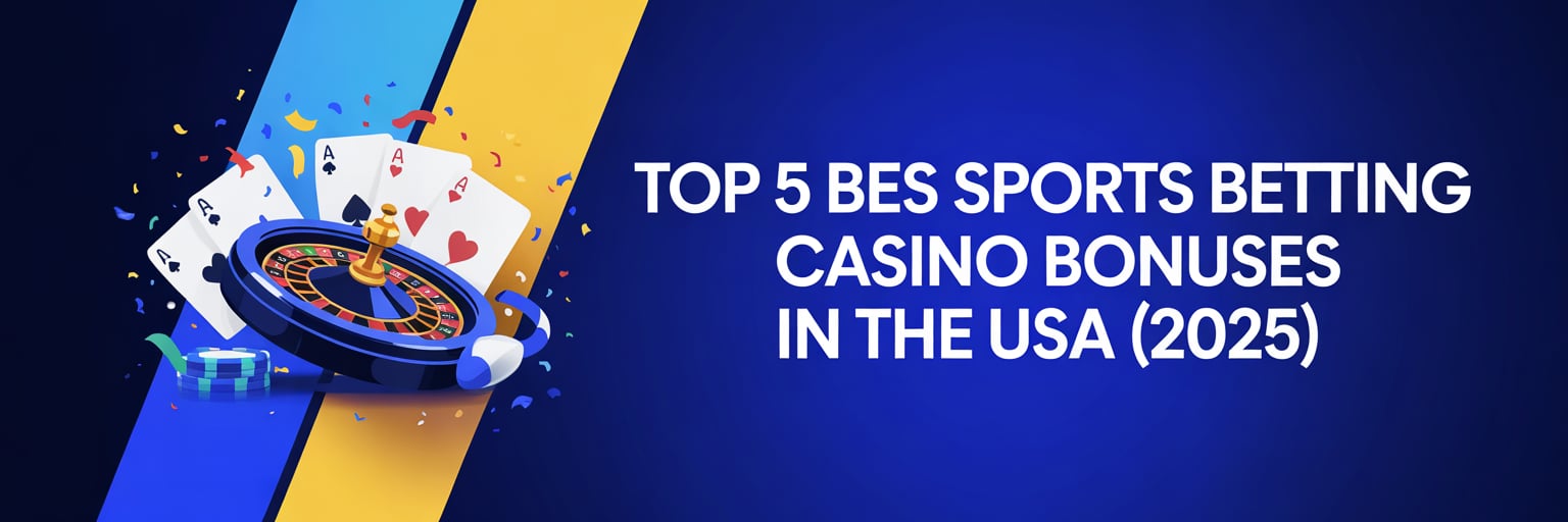 Top 5 Best Sports Betting Casino Bonuses in the USA (2025)